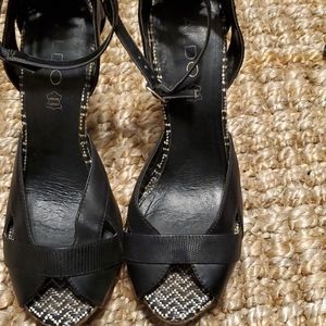 Aldo Lovolo Black Stiletto Platform, sz9